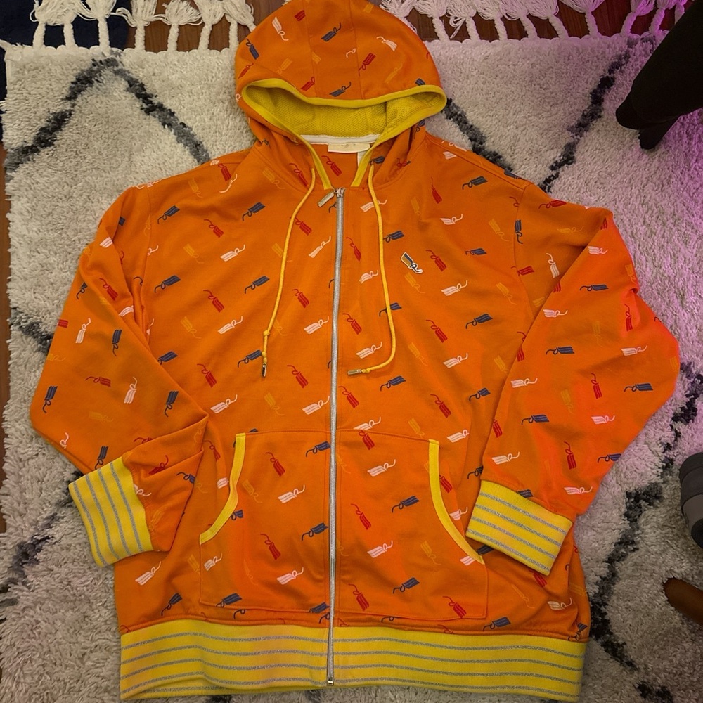 Rocawear Yellow and Orange Graphic Hoodie
